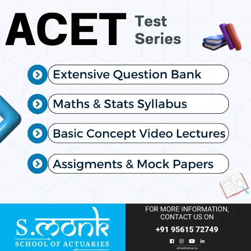 ACET-Actuarial Common Entrance Test