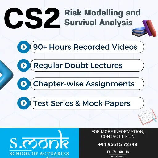 CS2 – Risk Modelling & Survival Analysis (Theory + R Programming)